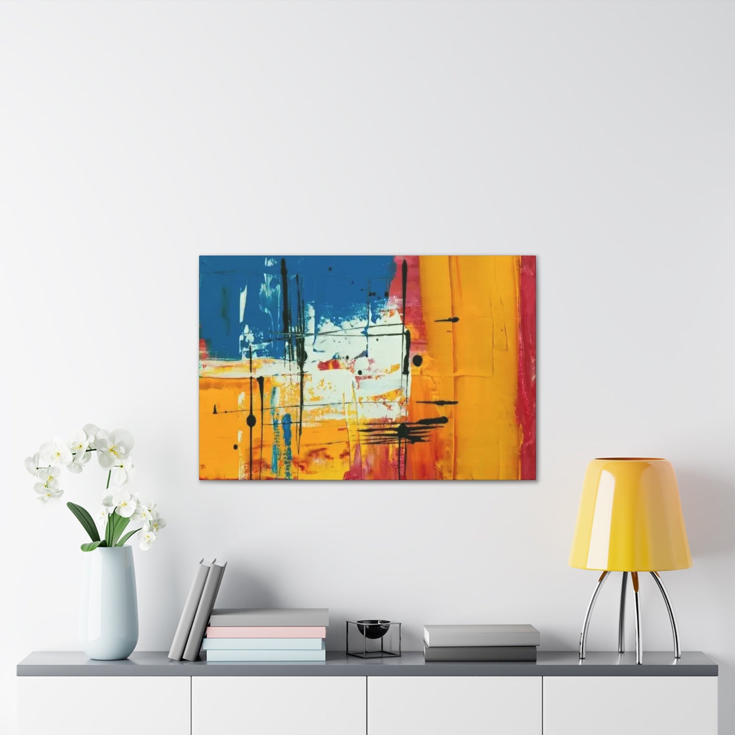 Beautiful Abstract Colors - Canvas Stretched, 0.75"