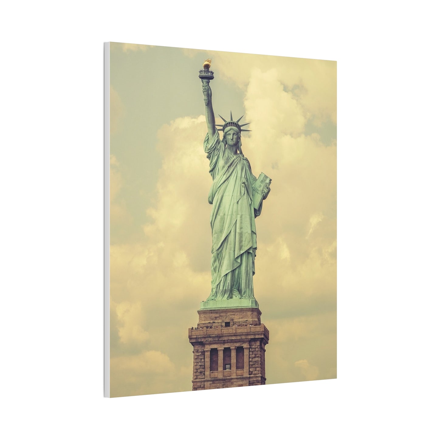 Statue of Liberty - Canvas Stretched, 0.75"