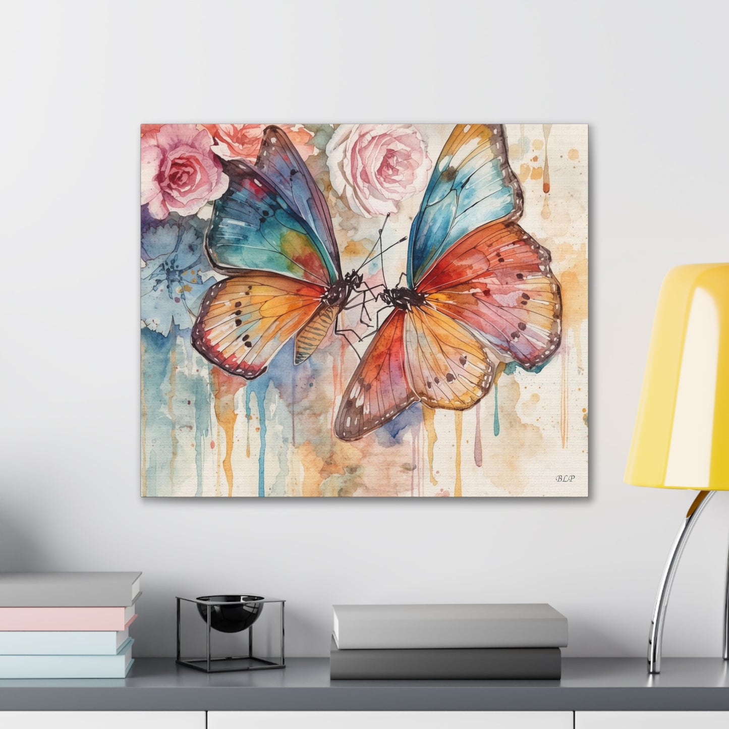 Butterflies - Canvas Stretched, 0.75" - 2026 Wall Art - Animals