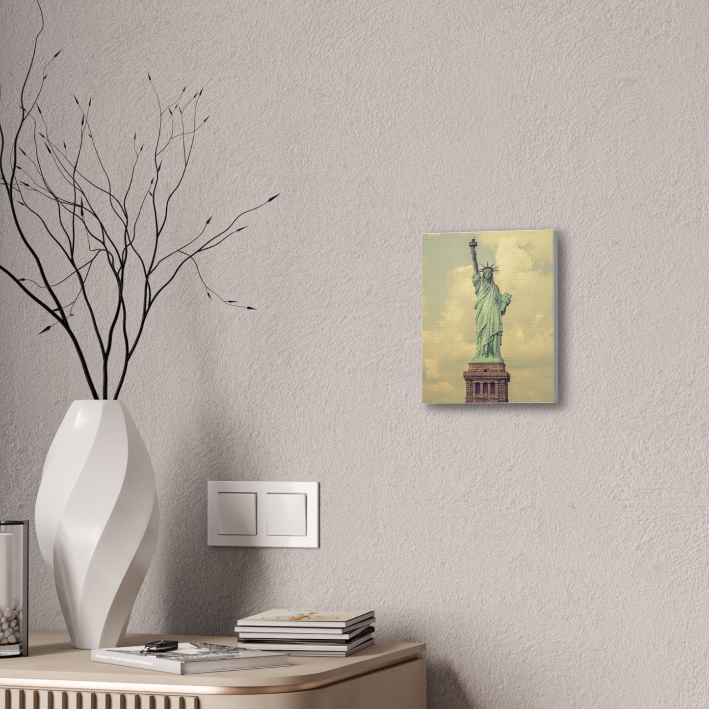 Statue of Liberty - Canvas Stretched, 0.75"