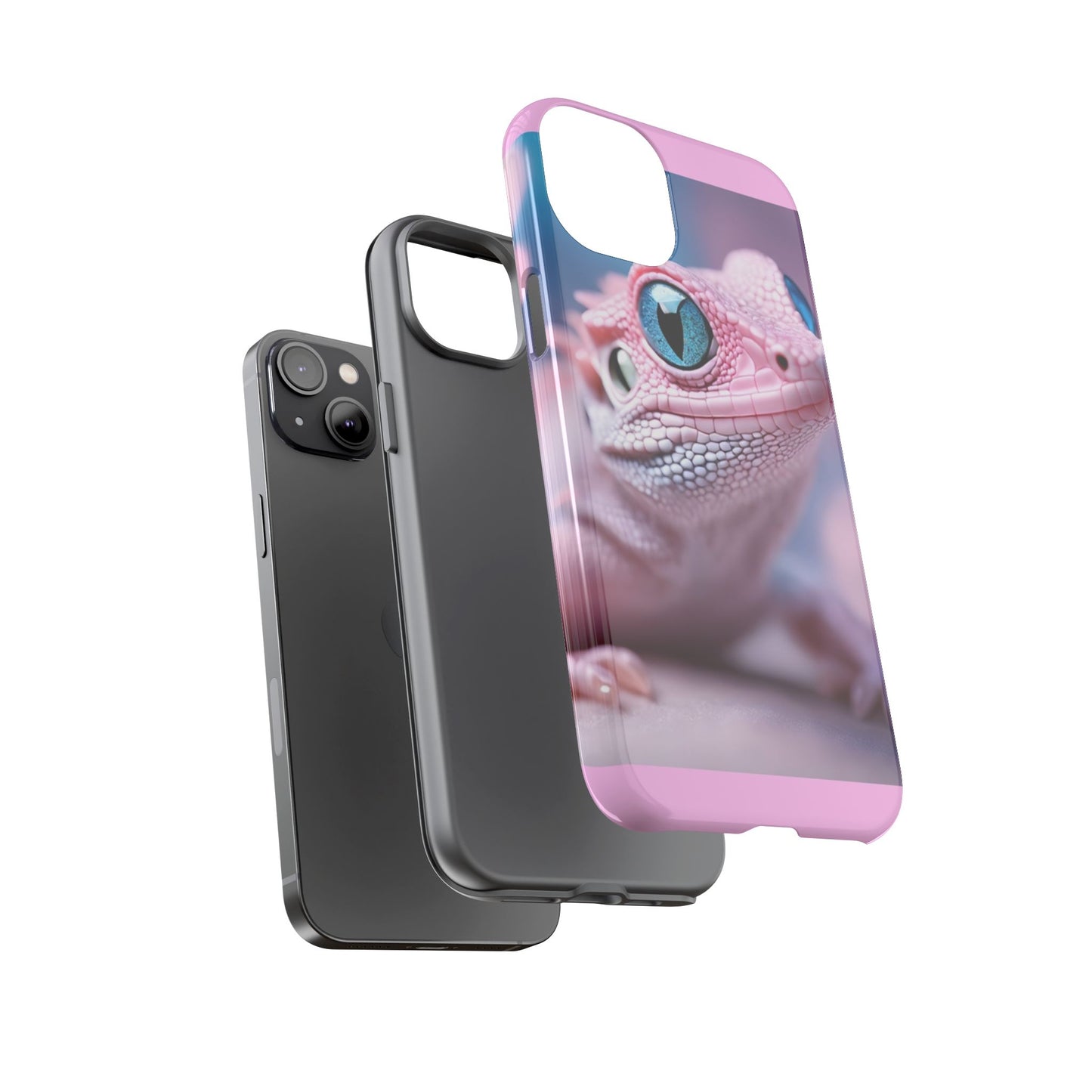 Pink Lizard - Whimsical Phone Cases