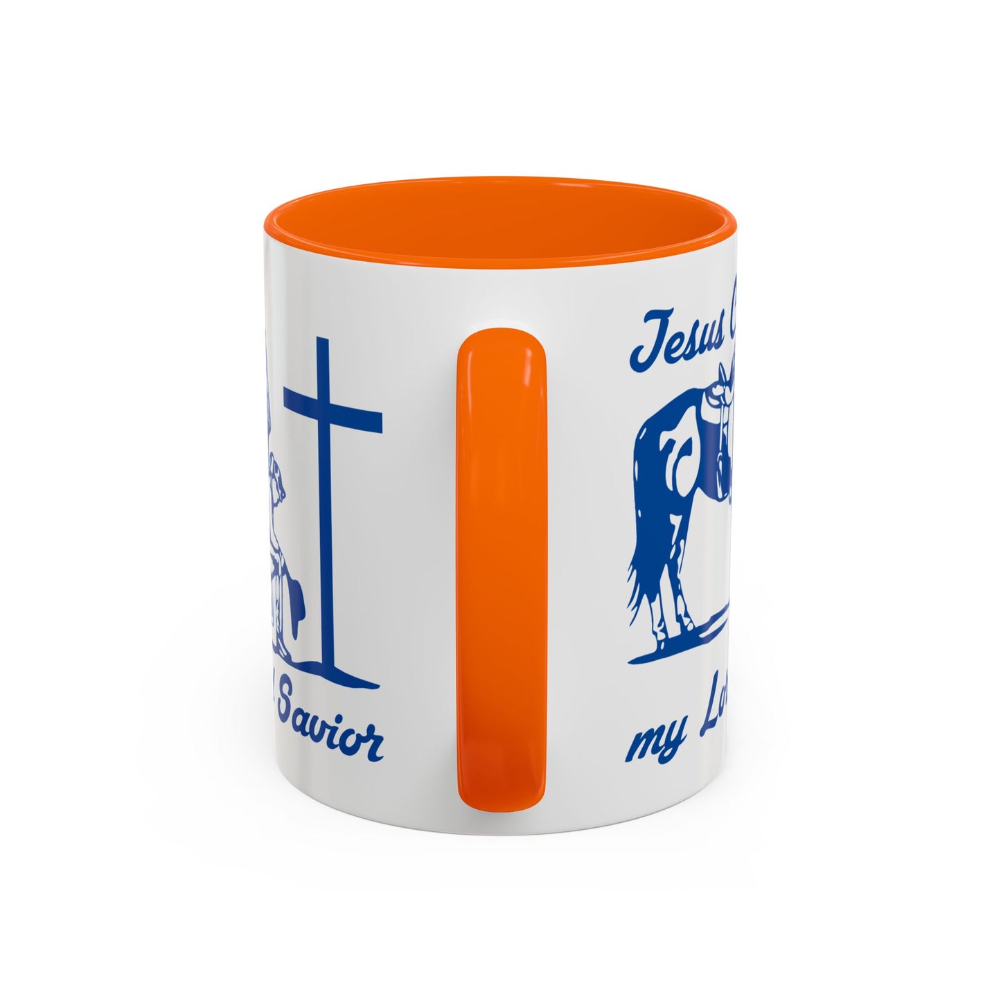 Lord and Savior - Accent Coffee Mug (11, 15oz) - Easter - Mother's Day - Father's Day