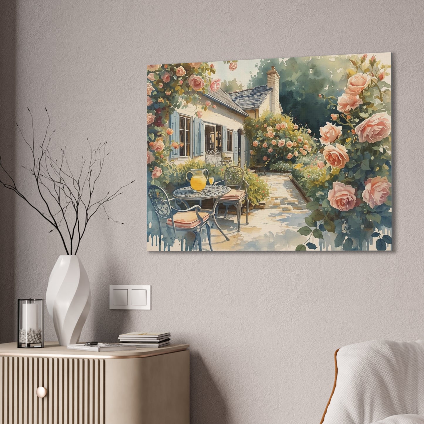 Lemonade on the Patio - Canvas Stretched, 0.75" - 2026 Wall Art Places