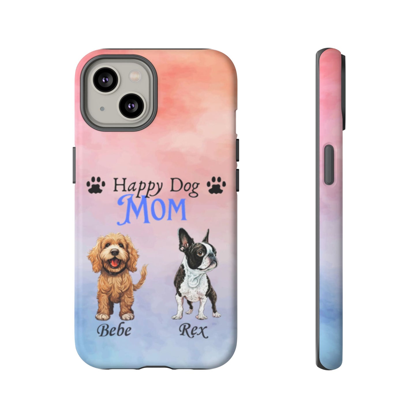 Dog Mom - Personalized - Whimsical Phone Cases - Mother's Day