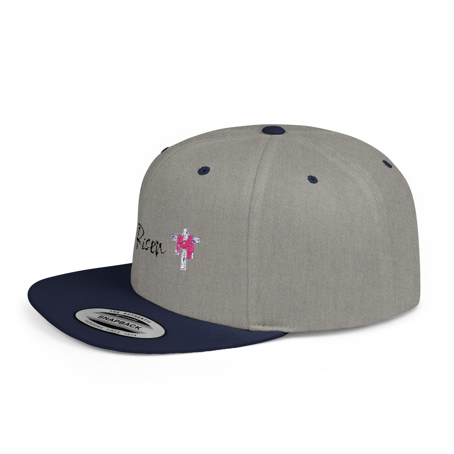 He is Risen - Black - Embroidered - Low Profile Baseball Cap - Easter - Mother's Day - Father's Day - Easter 1