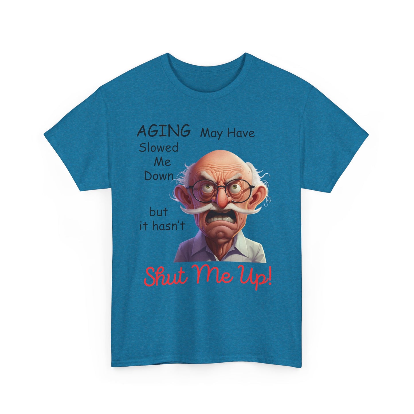 Aging - Unisex Heavy Cotton Tee - T-shirts - Father's Day