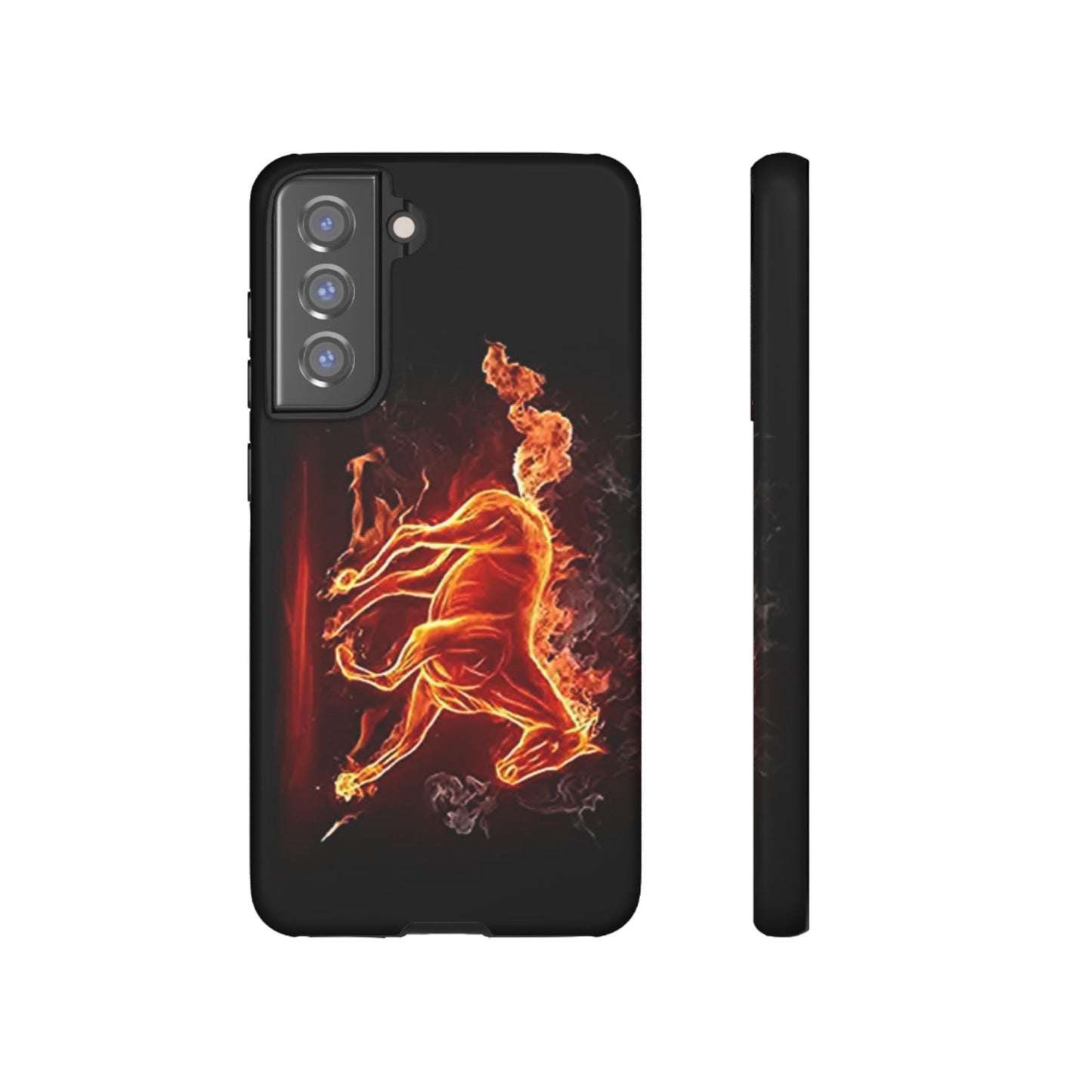 Burning Horse - Whimsical Phone Cases