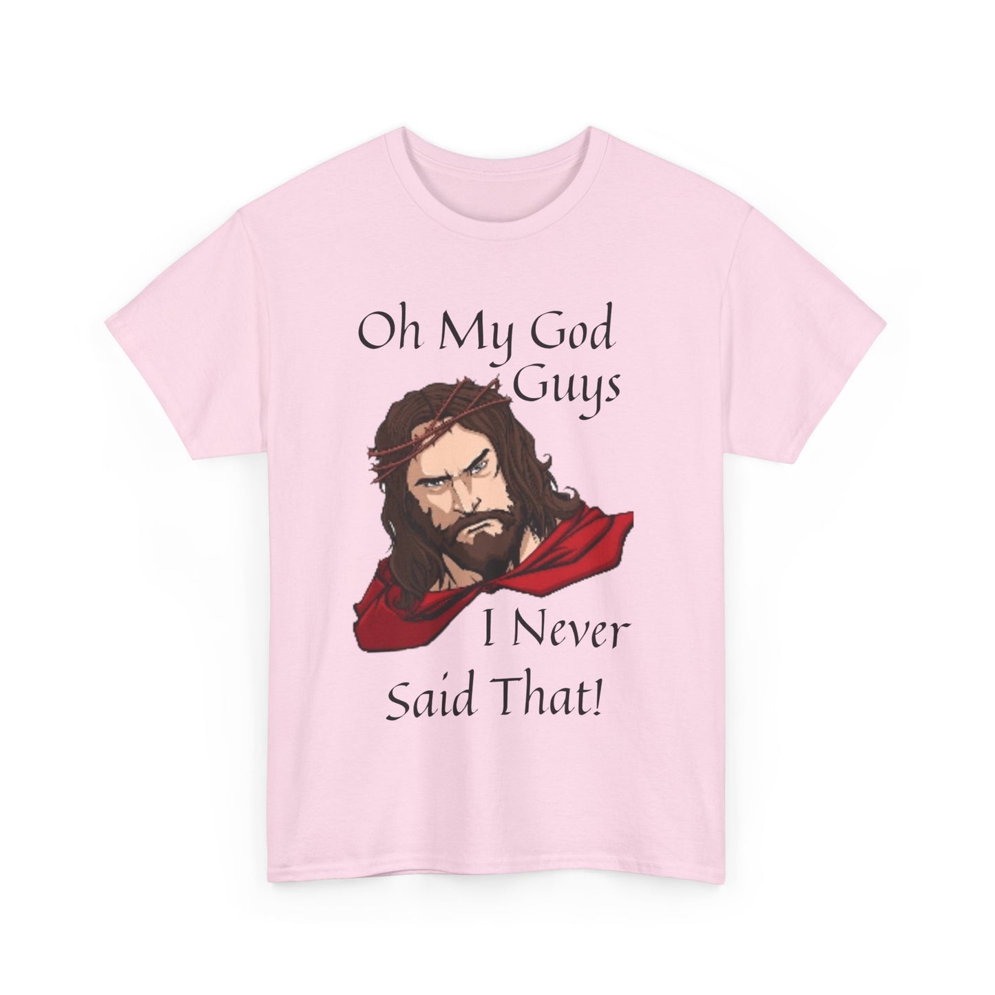 Oh My God - Unisex Heavy Cotton Tee - T-Shirts - Religious