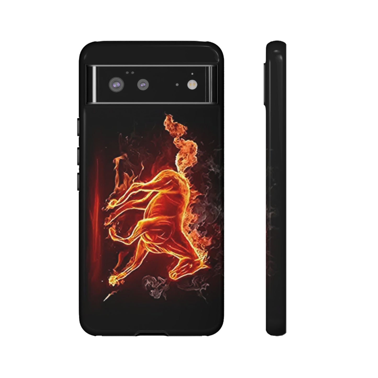 Burning Horse - Whimsical Phone Cases