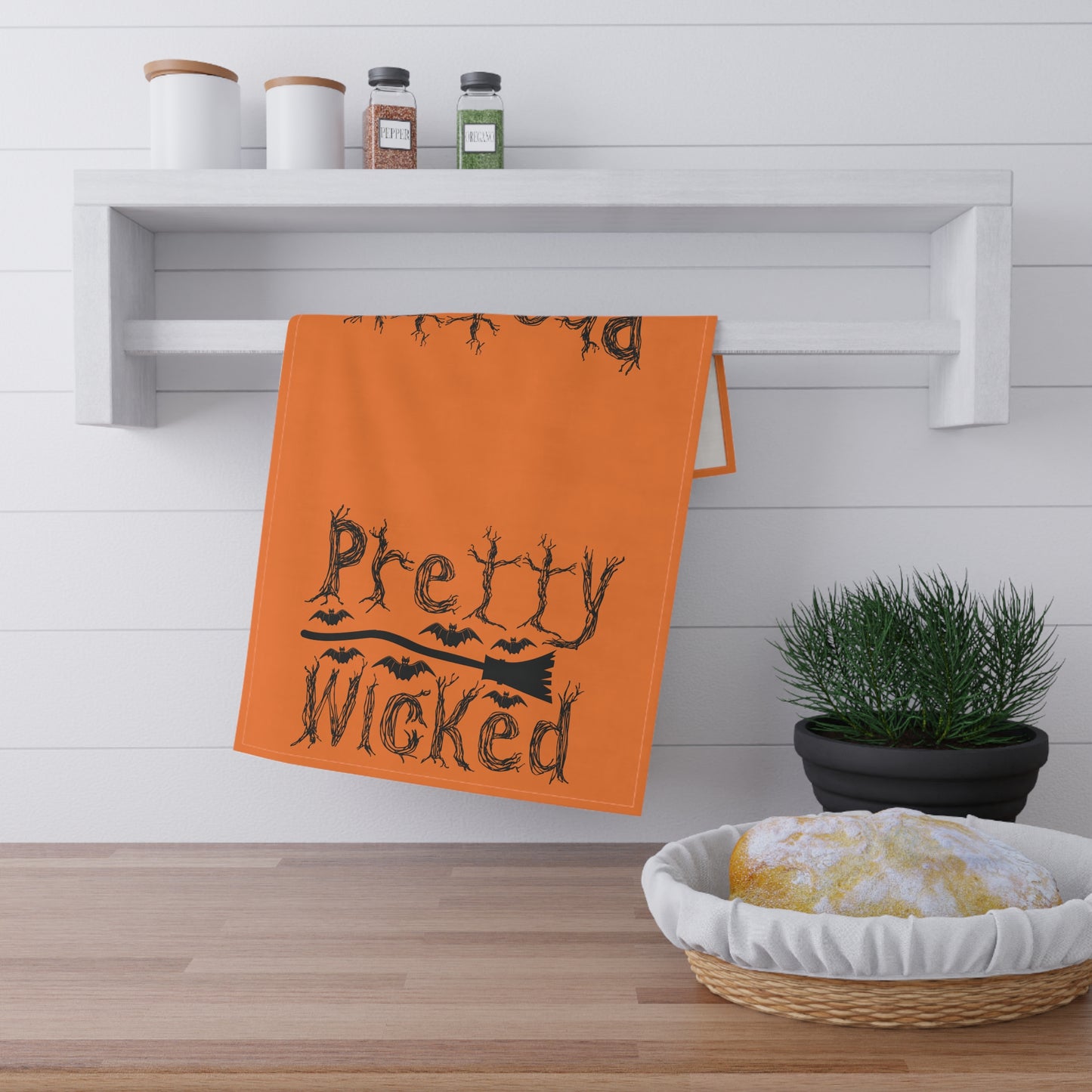 Pretty Wicked - Tea Towels (cotton, poly)- Halloween