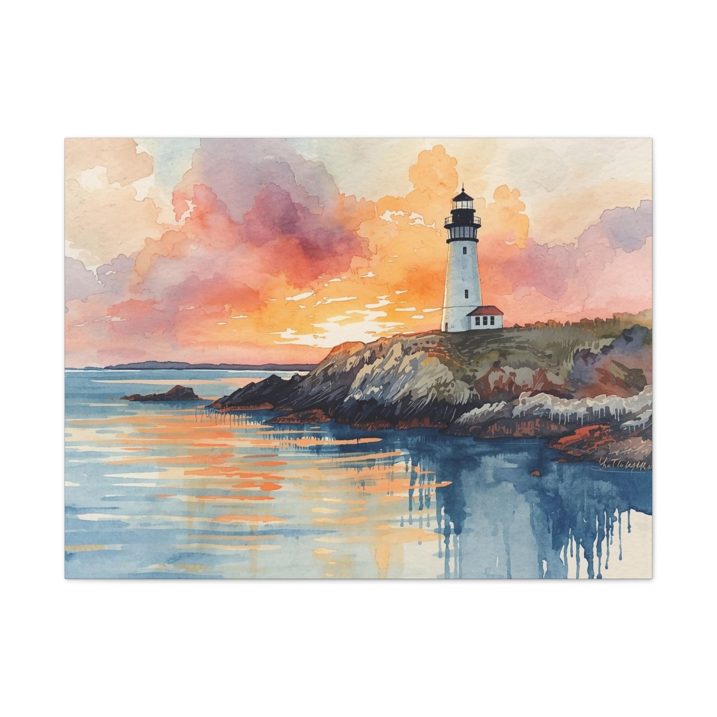 Standing Watch - Canvas Stretched, 0.75"- 2026 Wall Art - Places