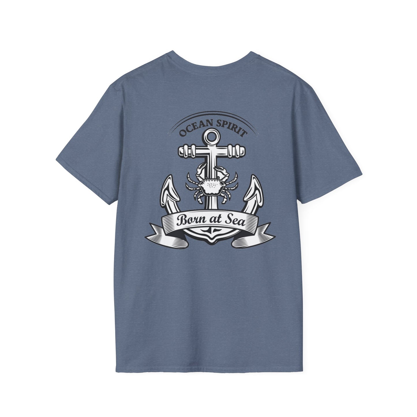 Born at Sea - Unisex Softstyle T-Shirt