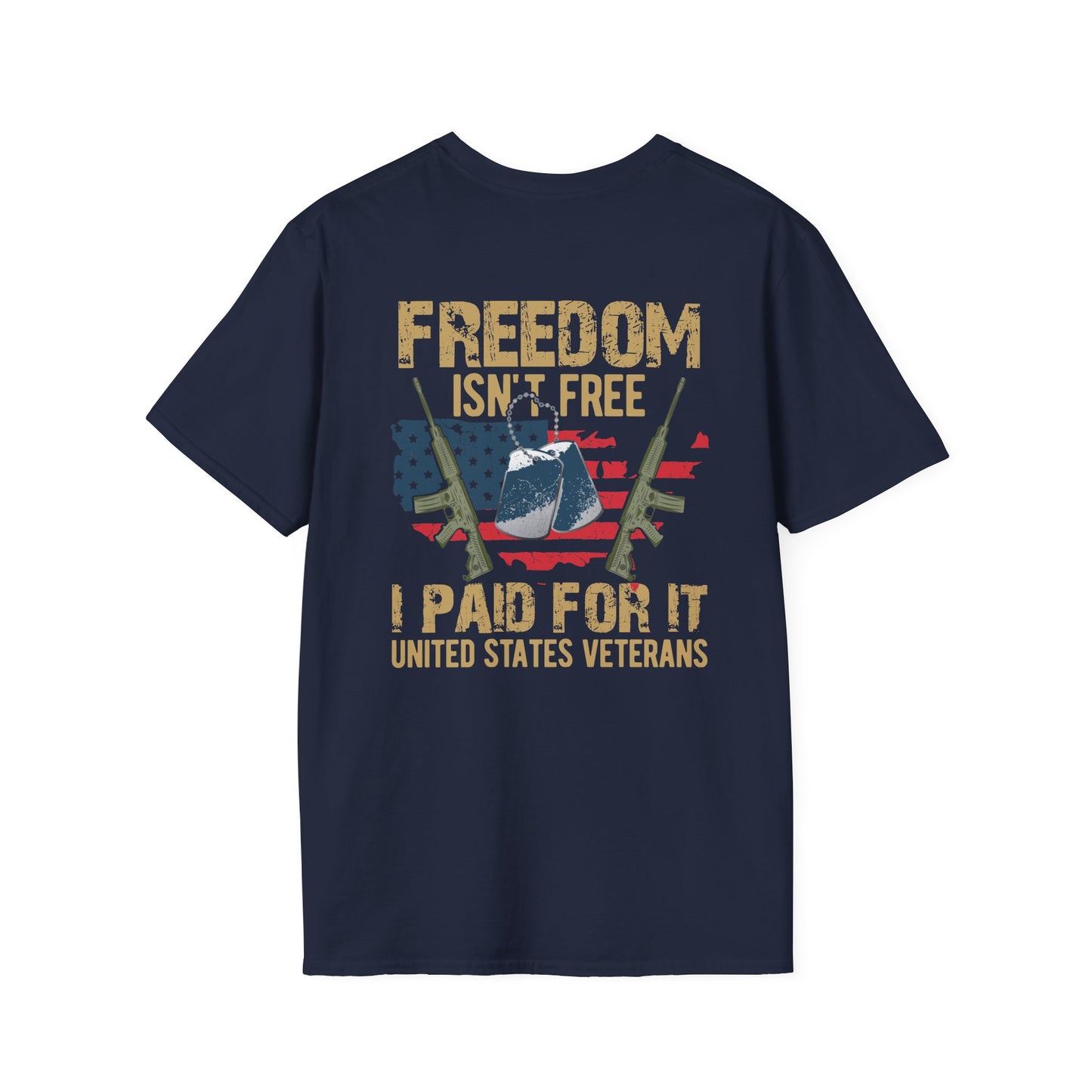 Military - Veteran - Unisex Softstyle T-Shirt