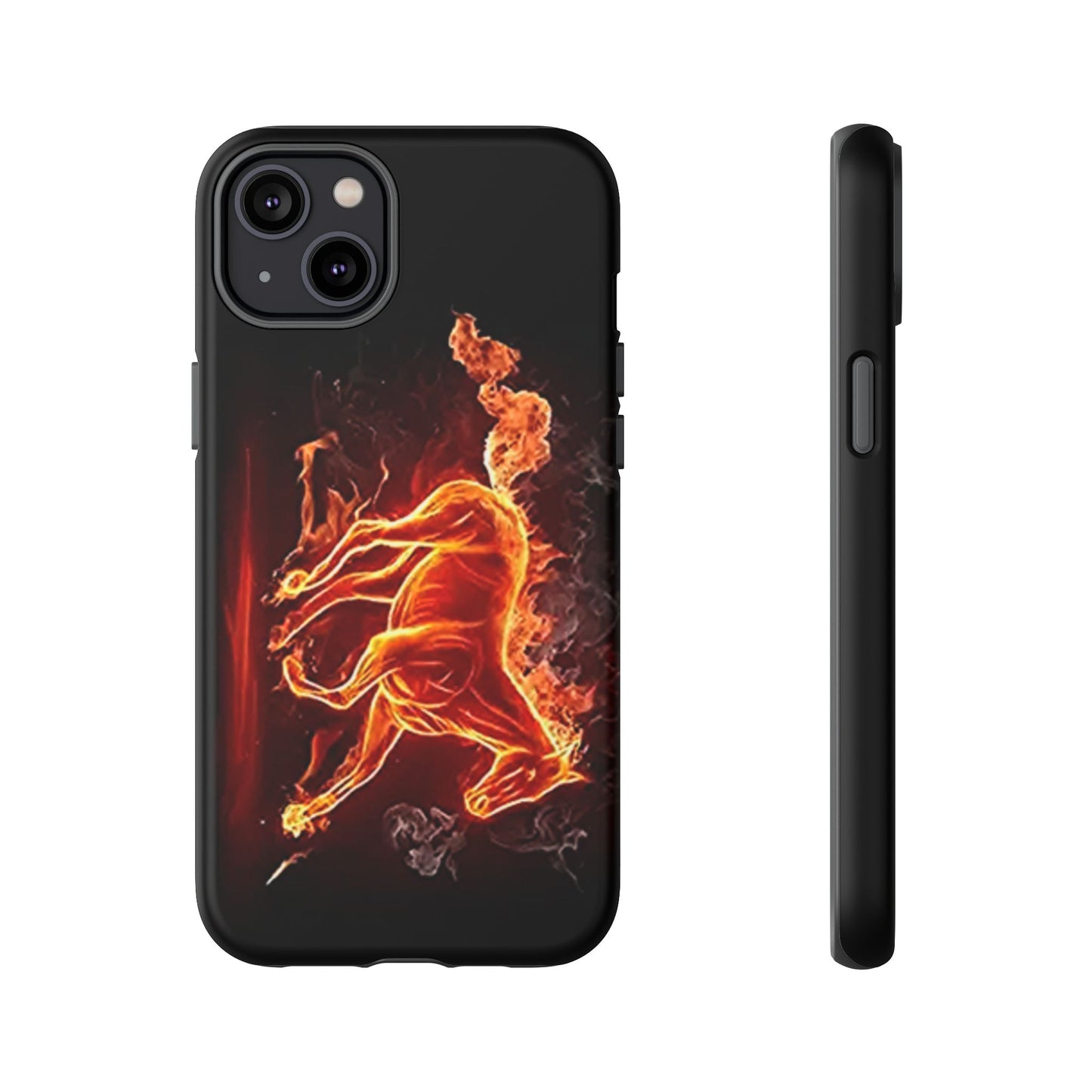 Burning Horse - Whimsical Phone Cases