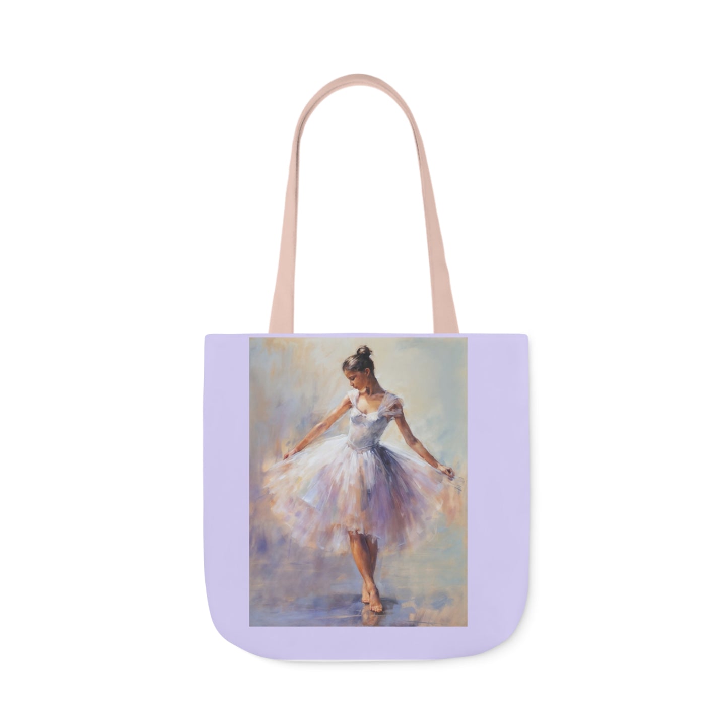 Dancer - Canvas Tote Bag, 5-Color Straps