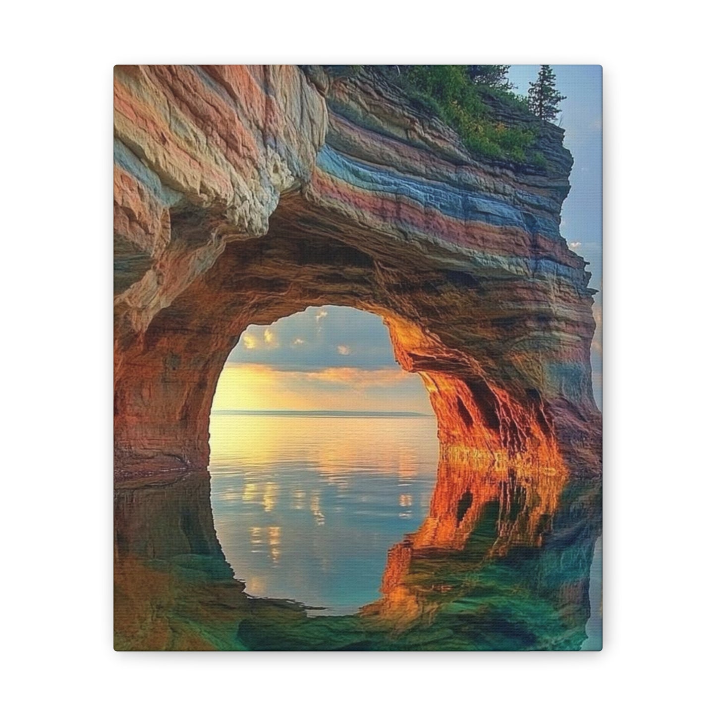 Colorful Arch - Canvas Stretched, 0.75"