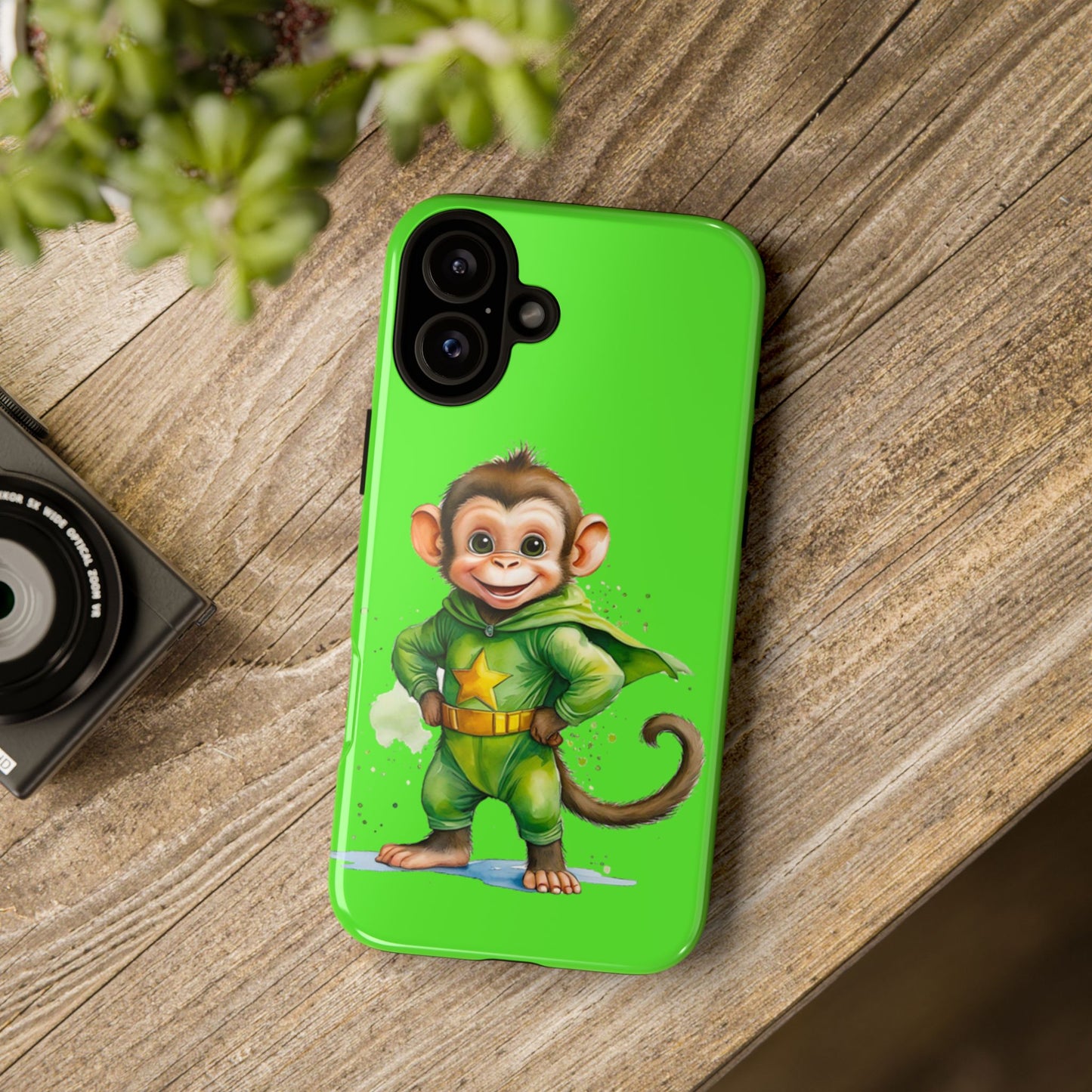 Super Chimp - Tough Whimsical Phone Cases