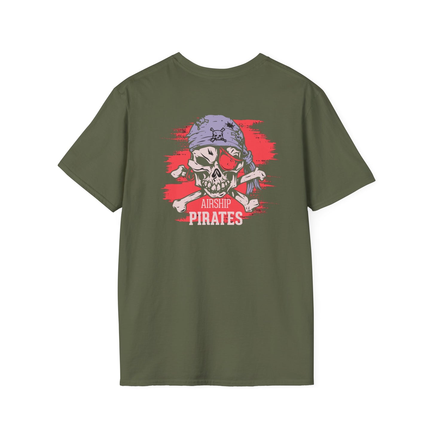 Airship Pirates - Unisex Softstyle T-Shirts