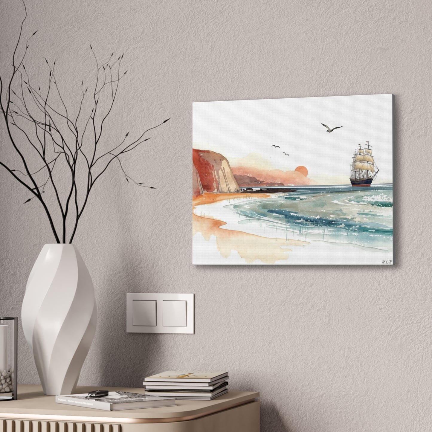 Coastal Clipper - Canvas Stretched, 0.75" - 2026 Wall Art - Places
