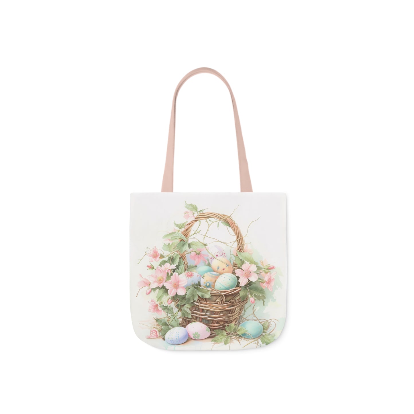 Easter - Canvas Tote Bag, 5-Color Straps - Easter