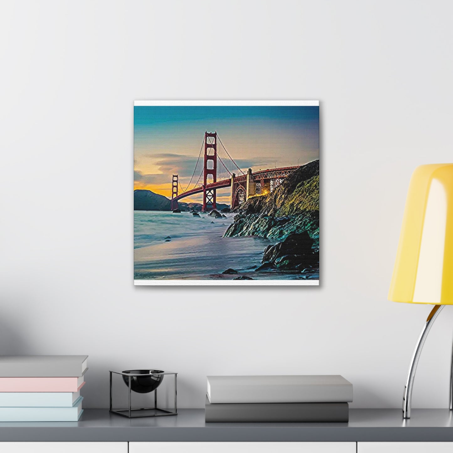 Golden Gate - Canvas Stretched, 0.75"