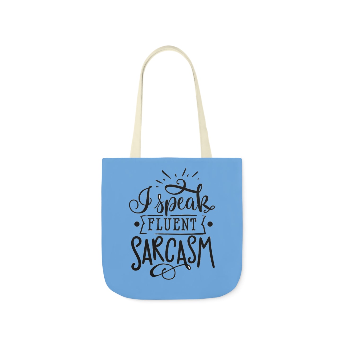 I Speak - Canvas Tote Bag, 5-Color Straps