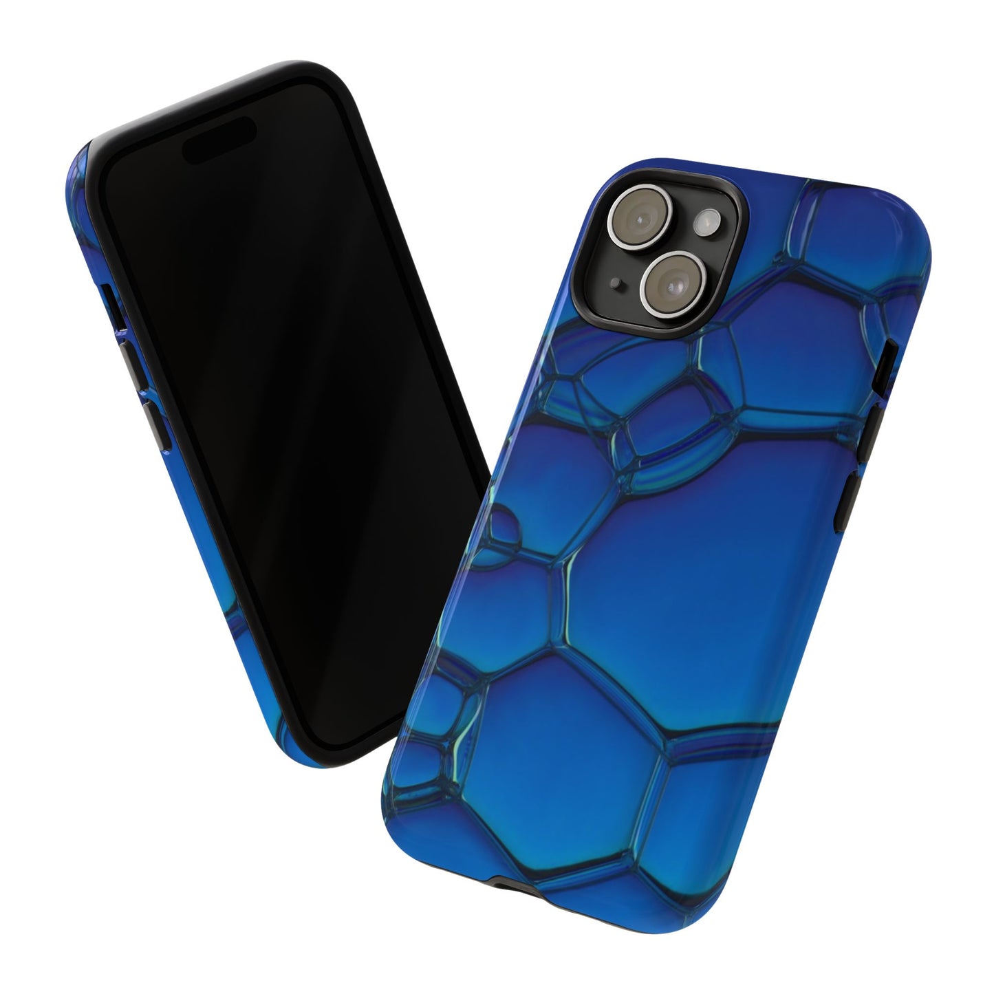 Blue Bubbles - Tough Cases - Whimsical Phone Cases