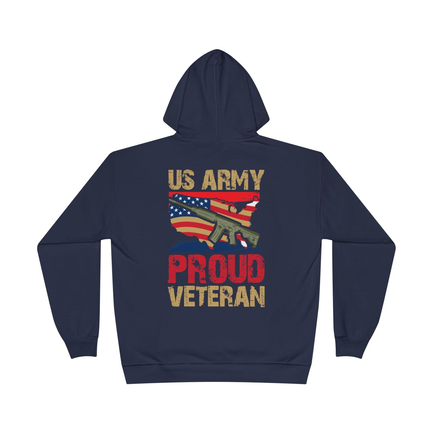 Military - Veteran - Unisex EcoSmart® Pullover Hoodie Sweatshirt