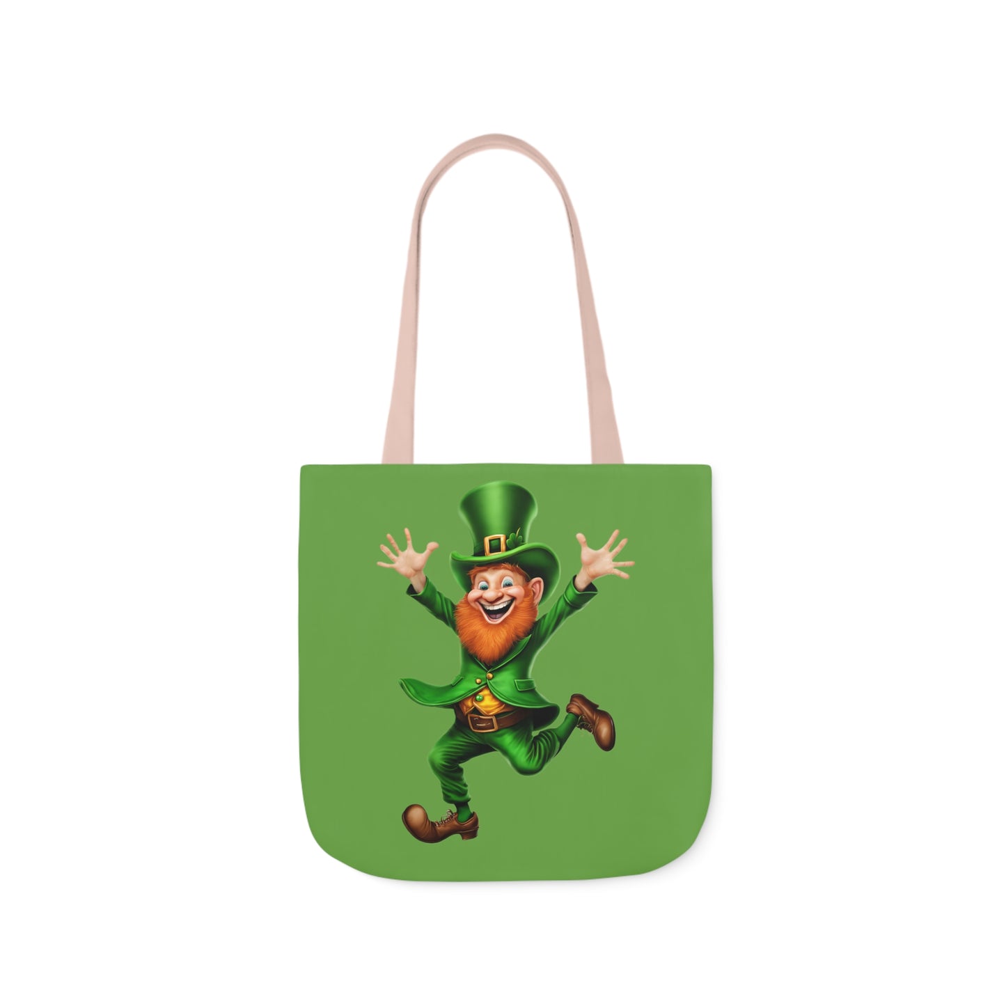 St. Patricks - Canvas Tote Bag, 5-Color Straps