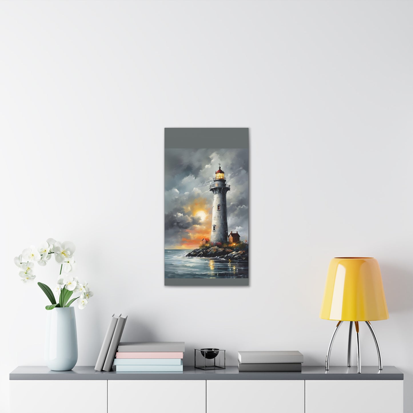 Light House - Canvas -Stretched, 0.75"