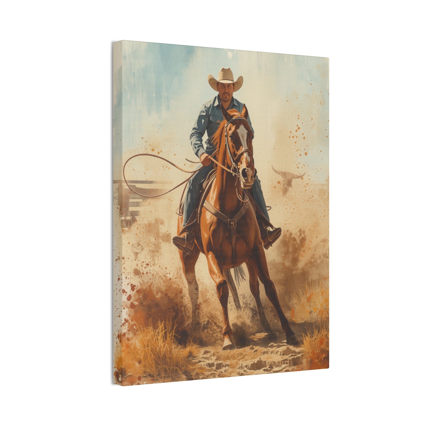 Cutting - Canvas Stretched, 0.75"