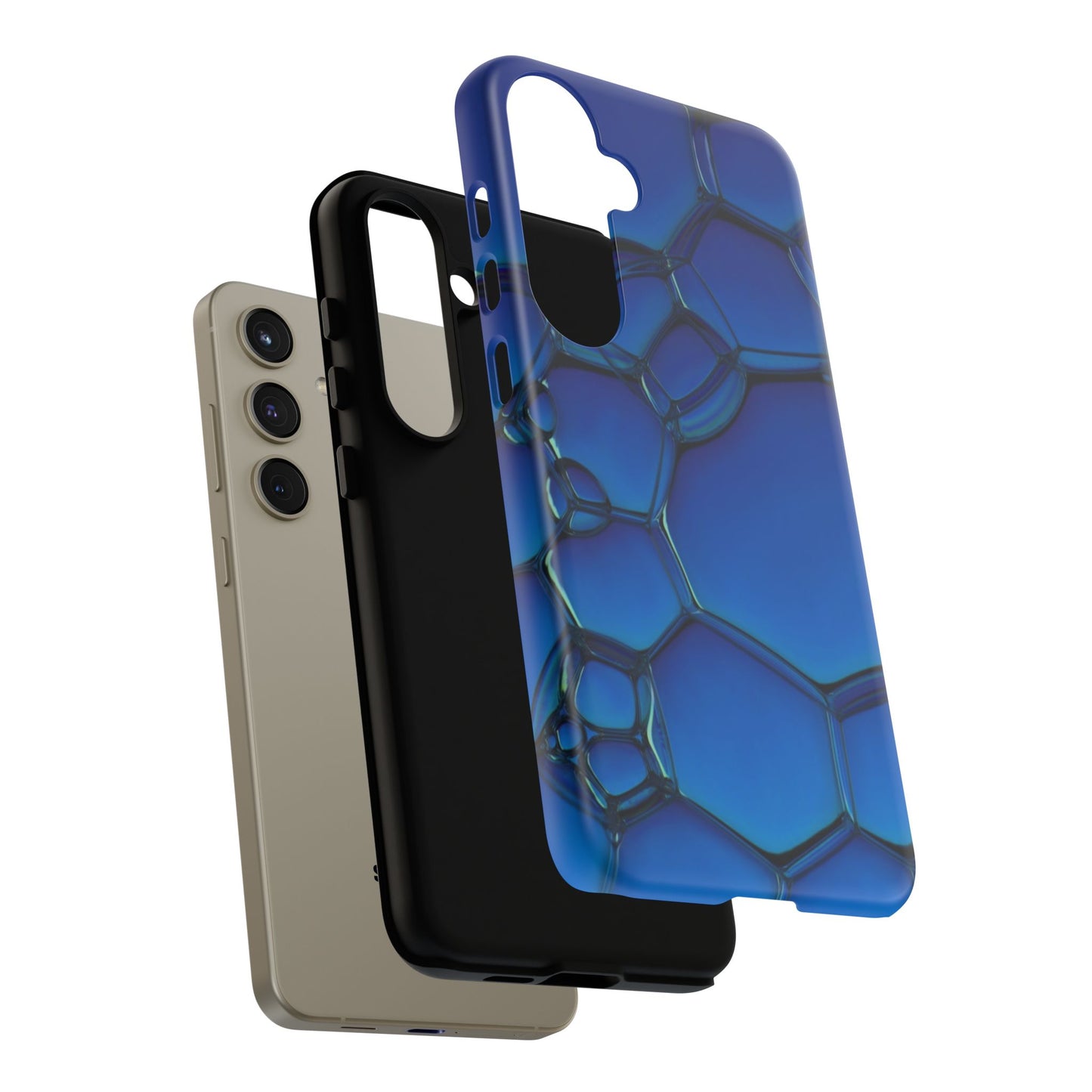 Blue Bubbles - Tough Cases - Whimsical Phone Cases