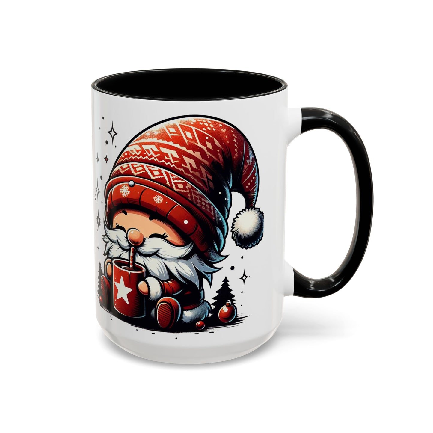 Elf - Accent Coffee Mug (11, 15oz) - Christmas