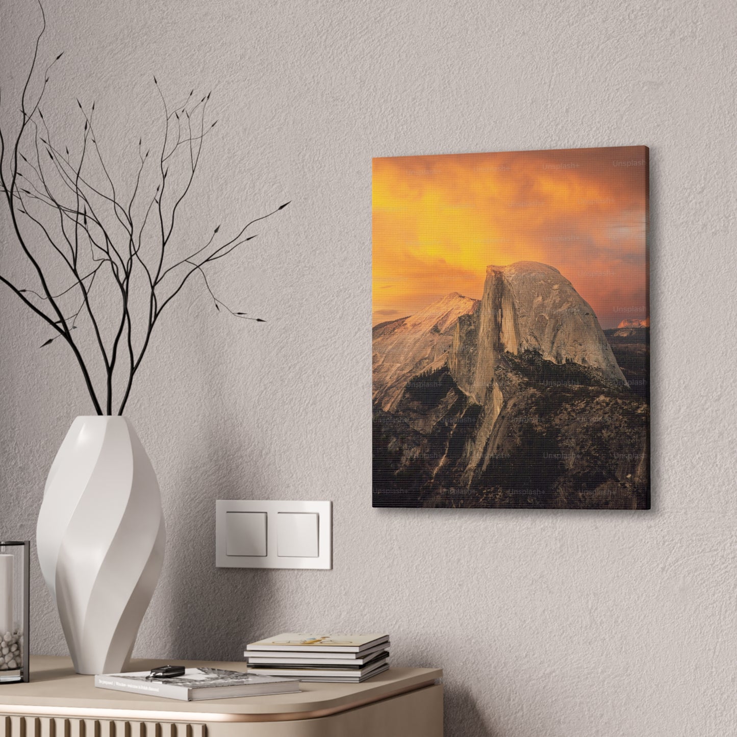 Half Dome - Canvas Stretched, 0.75"