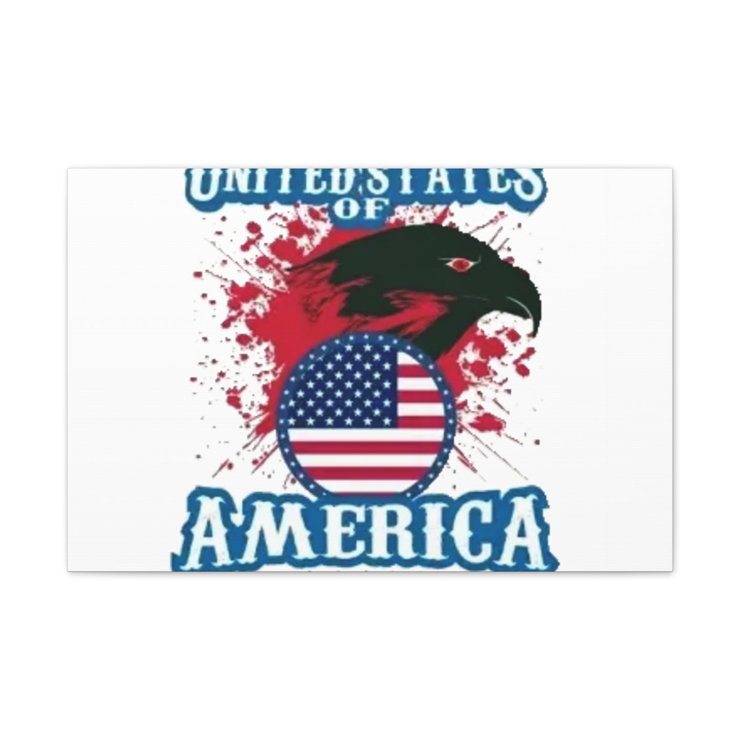 United States of America - Canvas Stretched, 0.75"