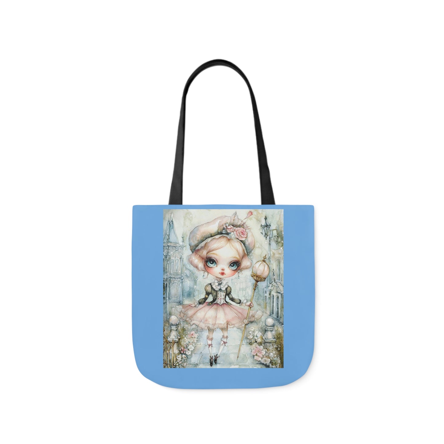 Tiny Dancer - Canvas Tote Bag, 5-Color Straps