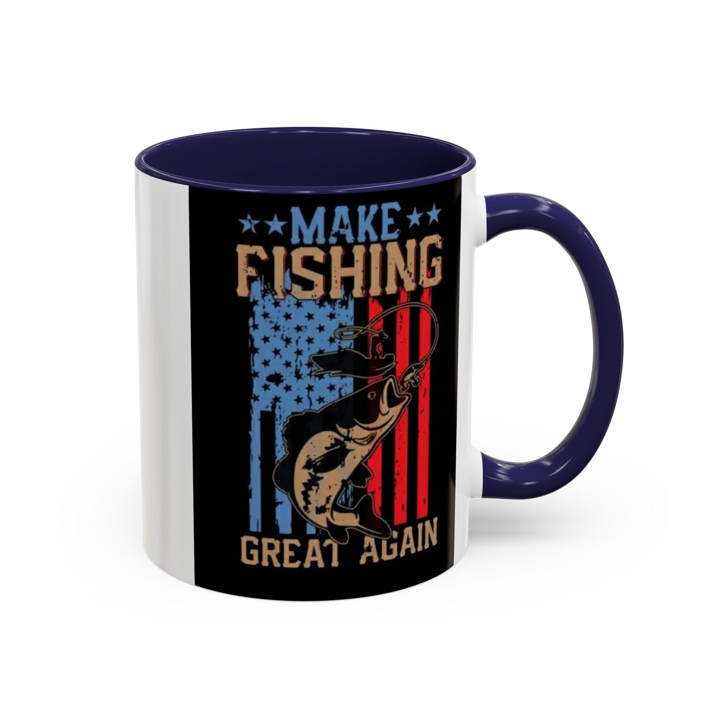 Make Fishing Great Again - Whimsical and Military Mugs