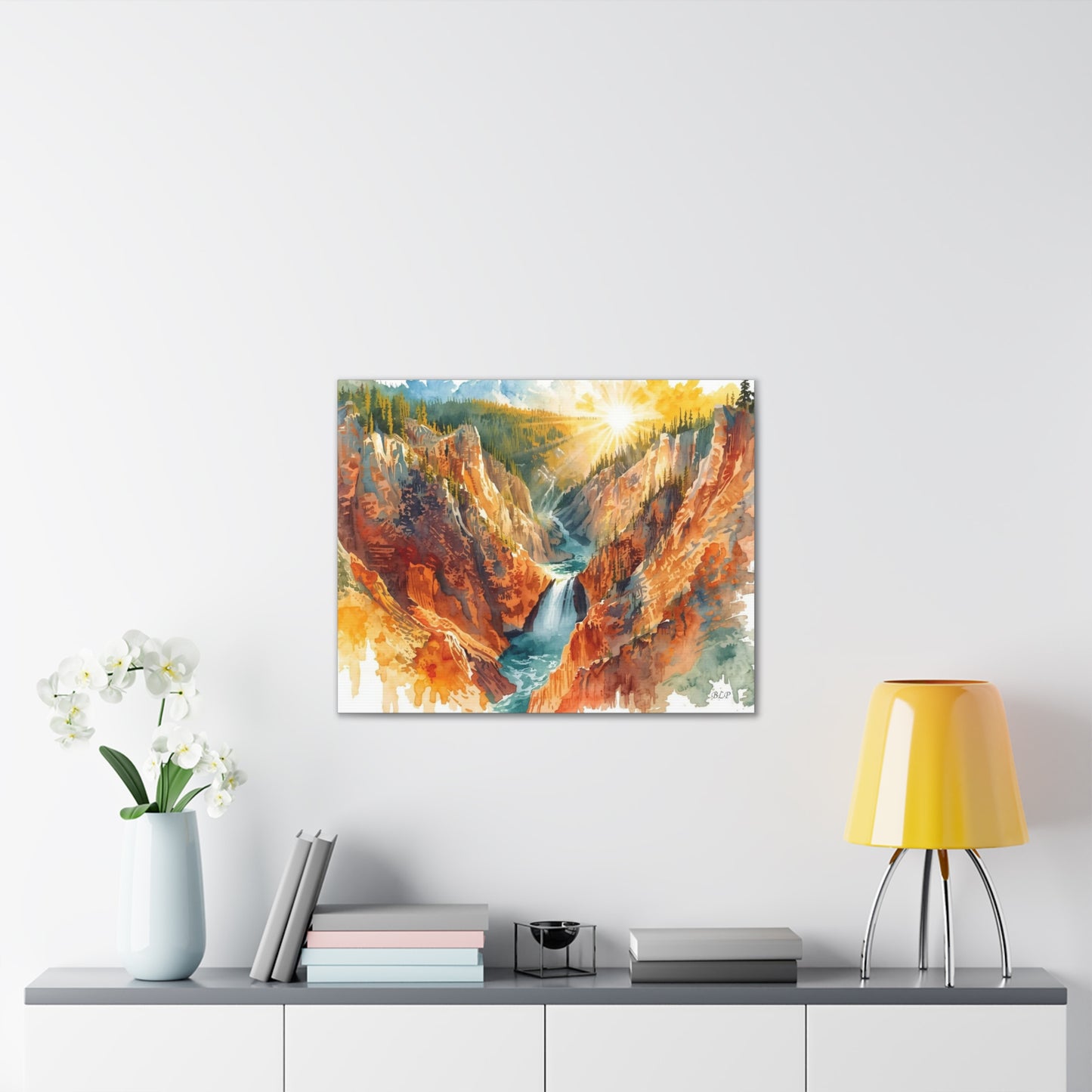 River Canyon - Canvas Stretched, 0.75" - Wall Art 2026 - Scenes