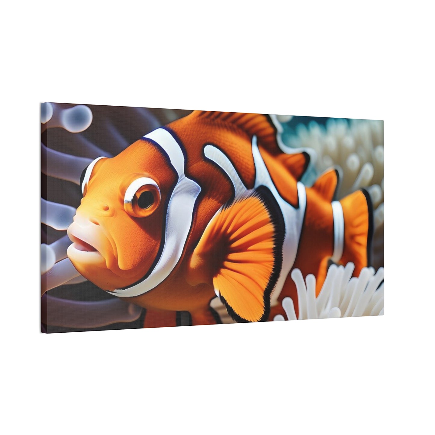 Clown Fish - Canvas Stretched, 0.75"