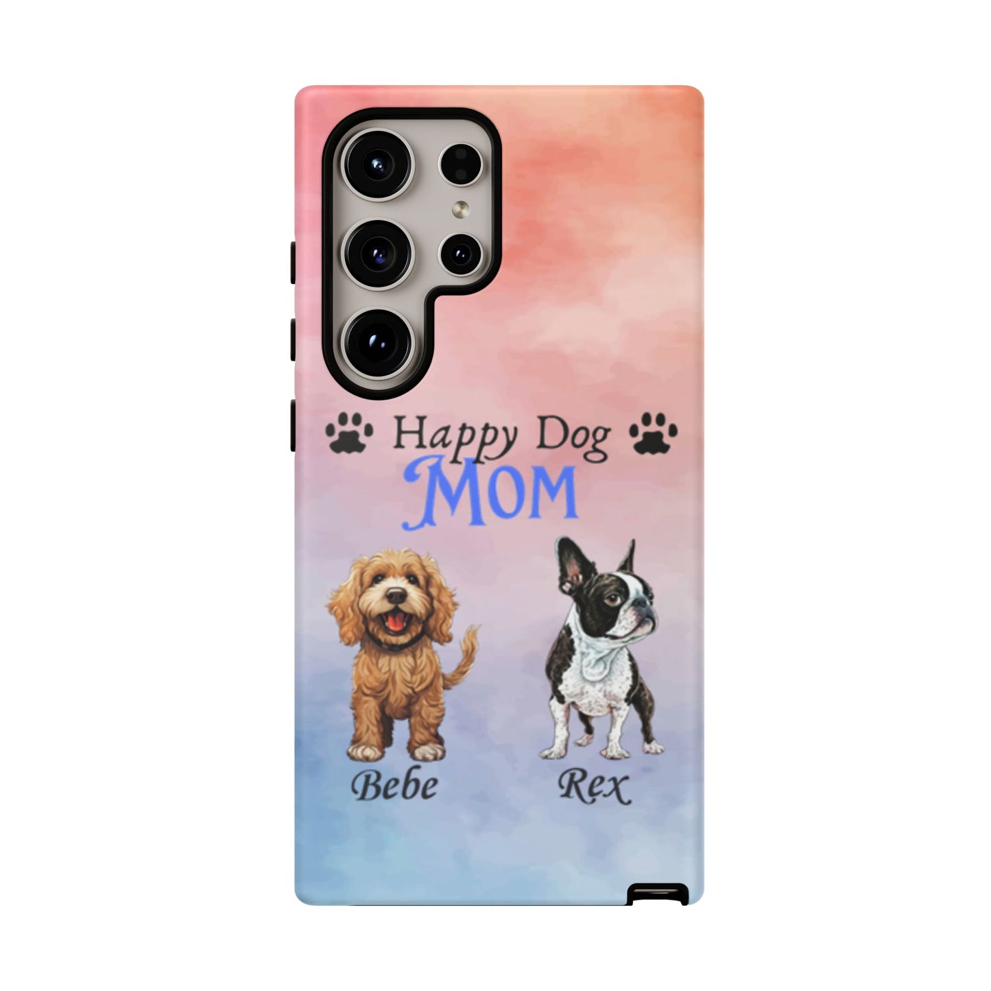 Dog Mom - Personalized - Whimsical Phone Cases - Mother's Day