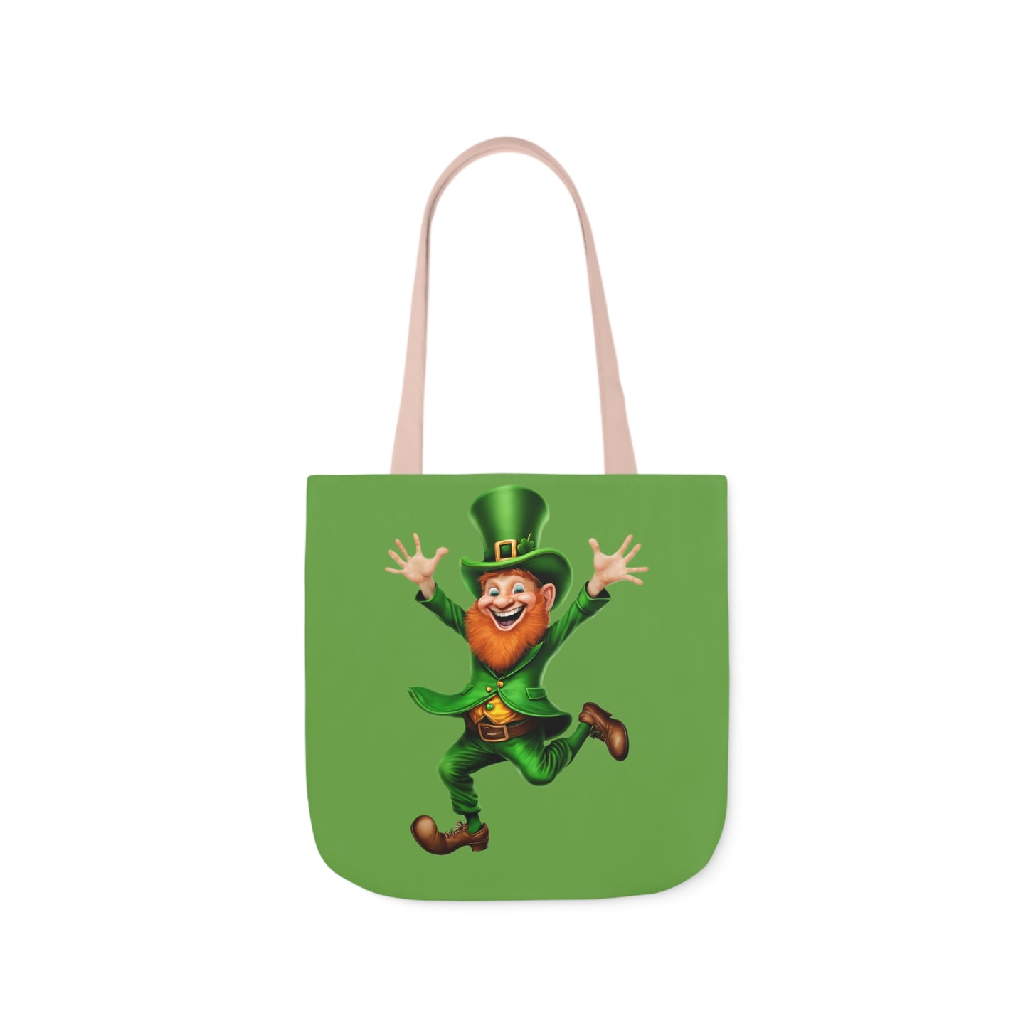 St. Patricks - Canvas Tote Bag, 5-Color Straps