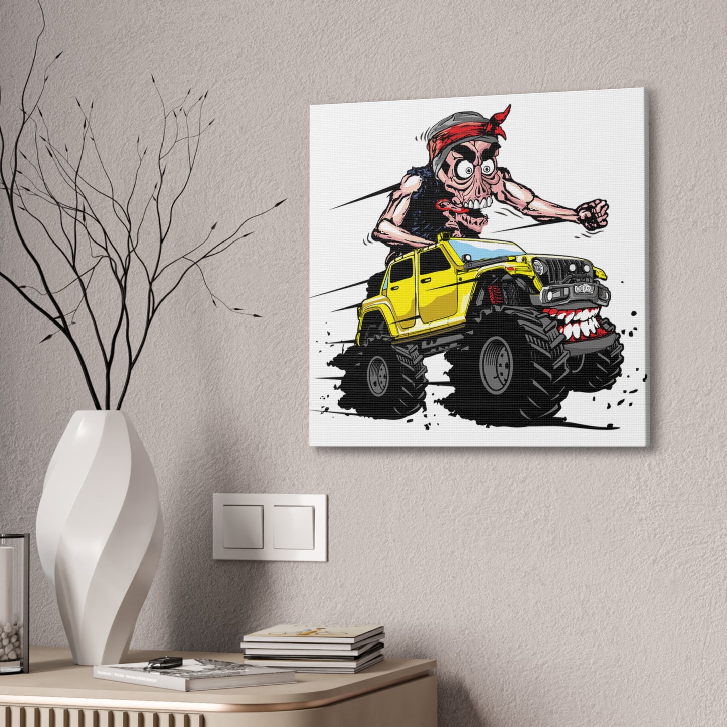 Road Rat - Canvas Stretched, 0.75" - Father's Day