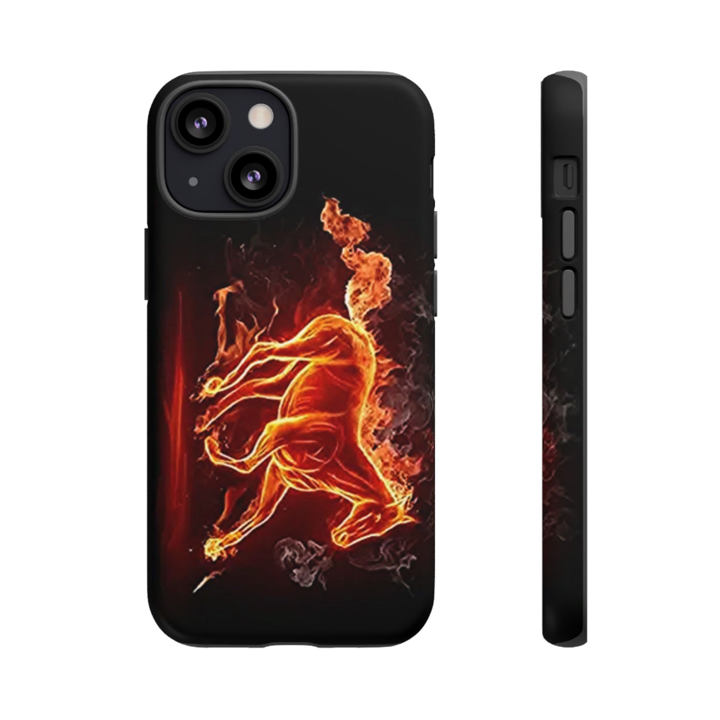 Burning Horse - Whimsical Phone Cases