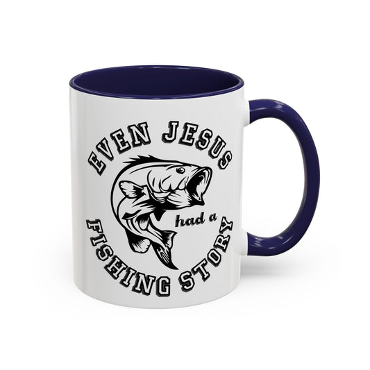 Fishing - Accent Coffee Mug (11, 15oz)