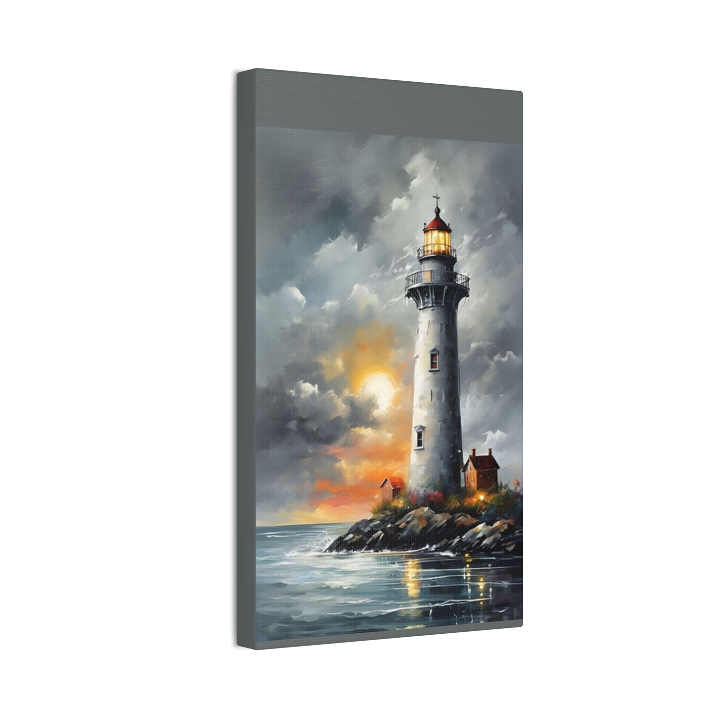 Light House - Canvas -Stretched, 0.75"