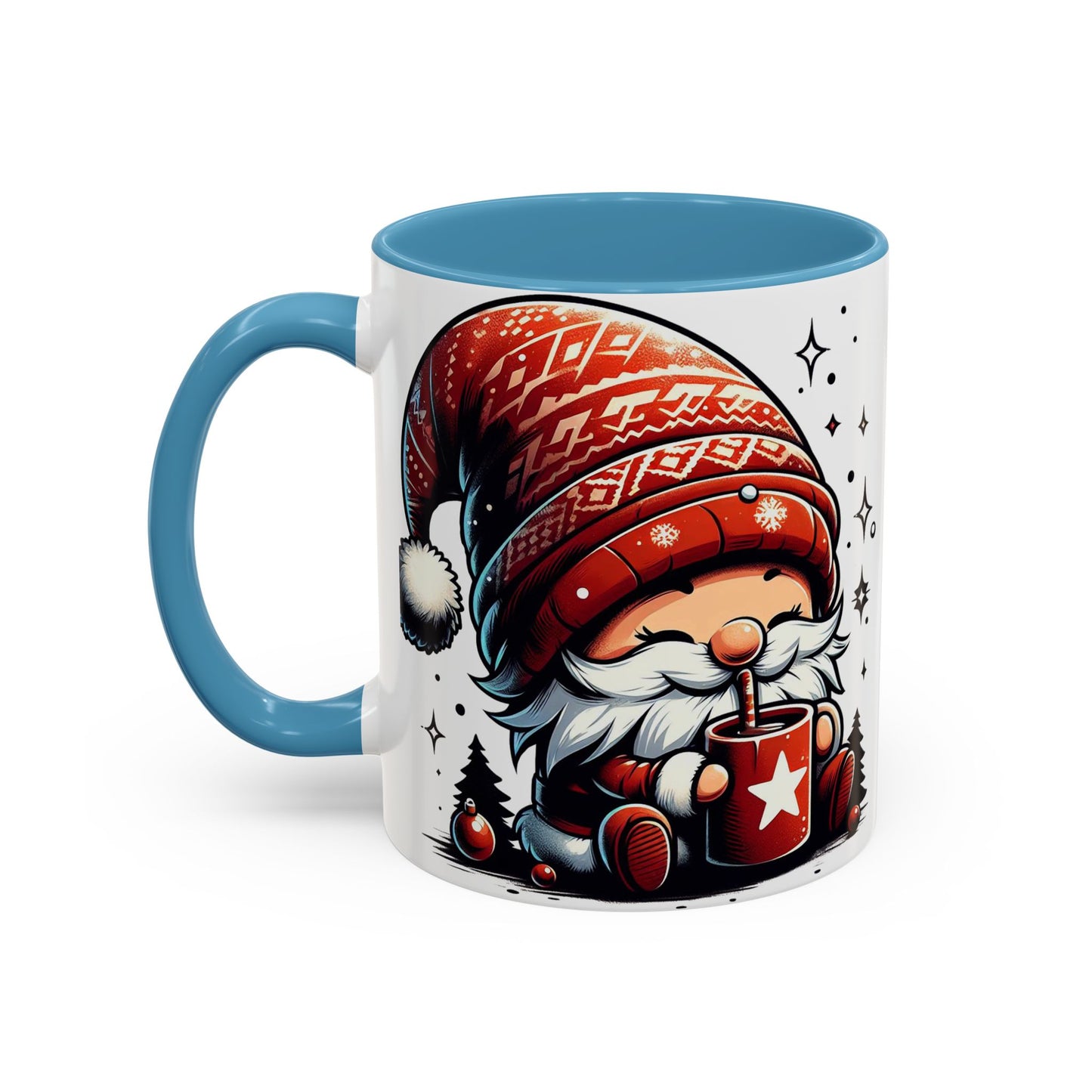 Elf - Accent Coffee Mug (11, 15oz) - Christmas