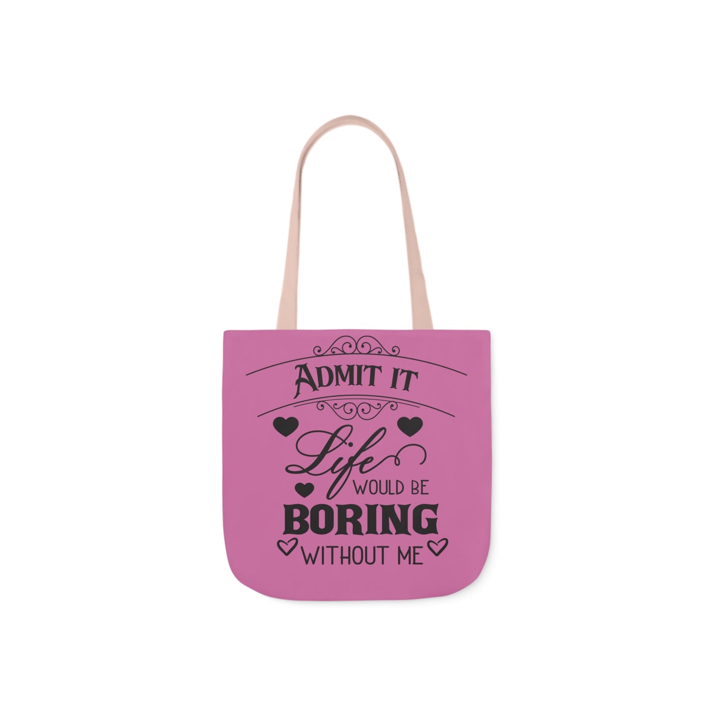 Admit it - Canvas Tote Bag, 5-Color Straps - Mother's Day