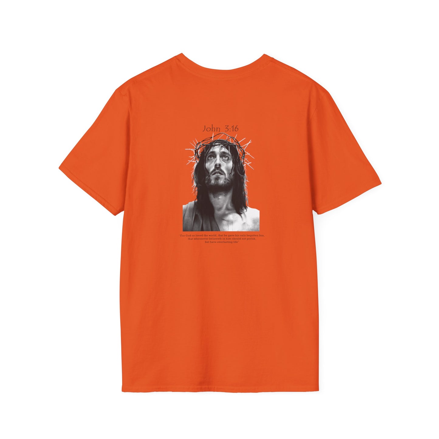 John 3:16 - Unisex Softstyle T-Shirt