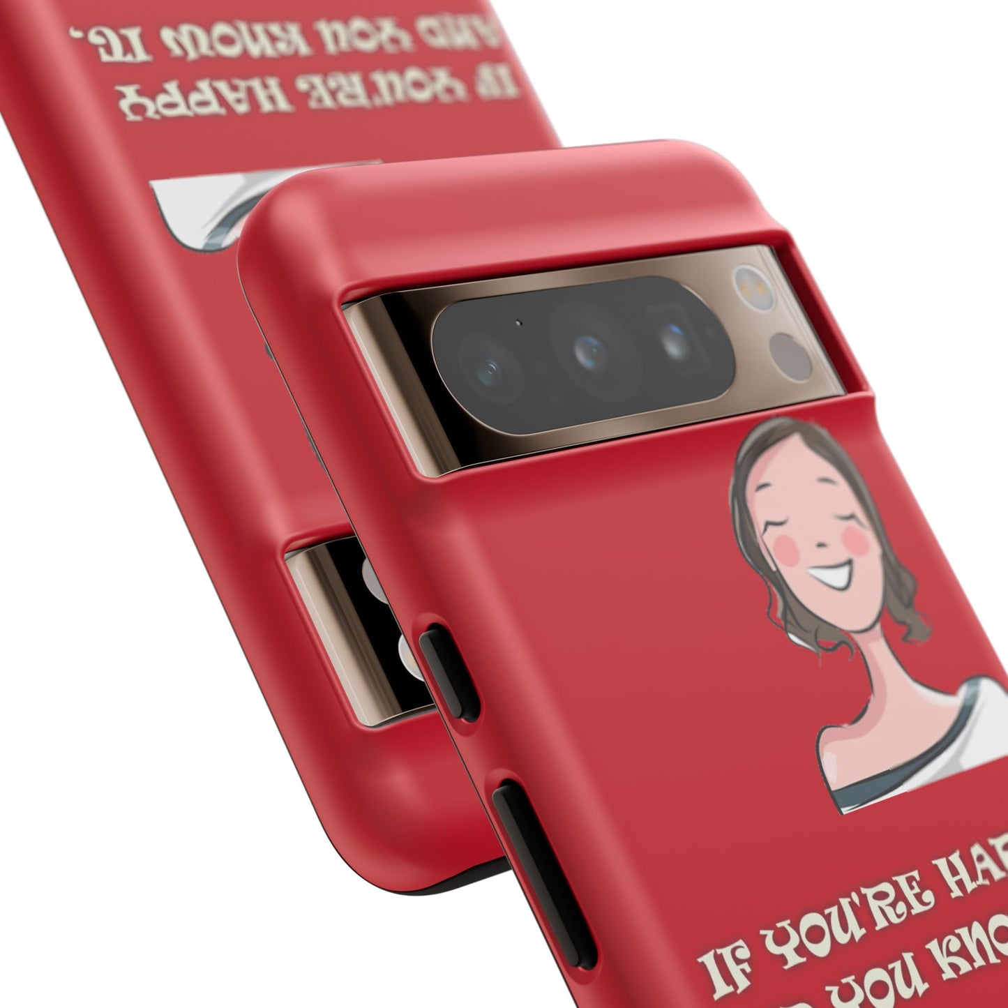 If you happy - Tough Cases - Whimsical Phone Cases