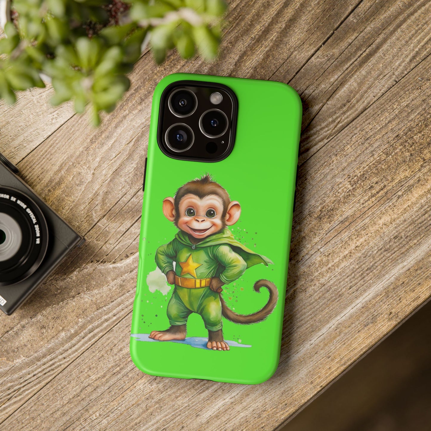 Super Chimp - Tough Whimsical Phone Cases